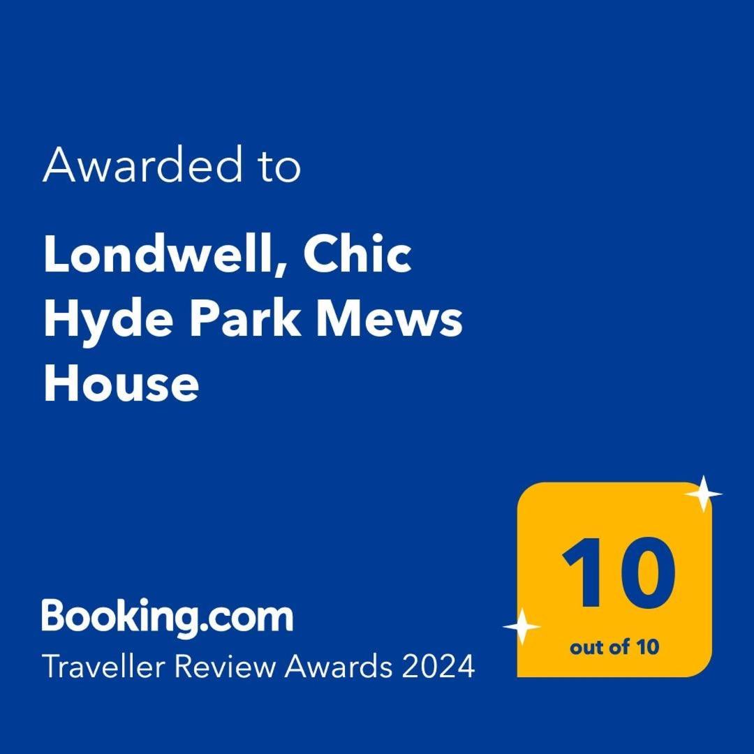 Londwell, Chic Hyde Park Mews House Apartment London Exterior photo